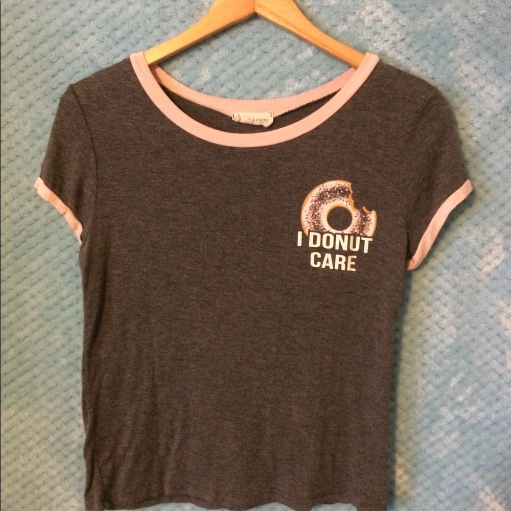 I donut care graphic tee